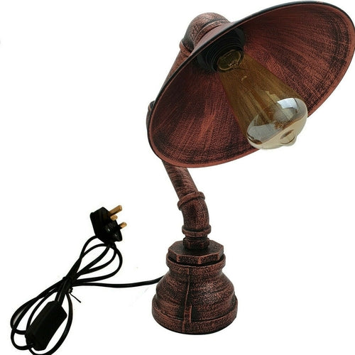 Best Steampunk Lamp Industrial Desk Table Light~2812