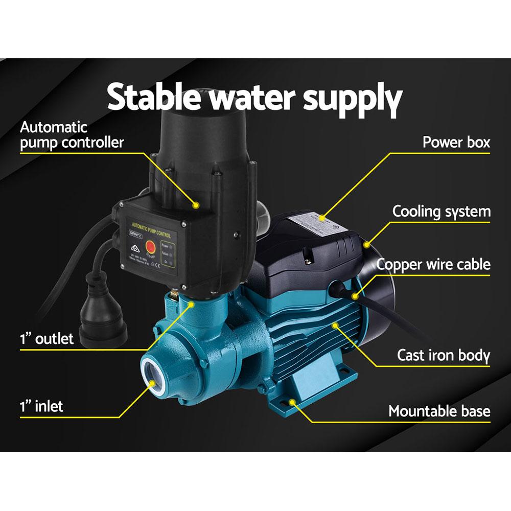 Auto Peripheral Water Pump Electric Clean Garden Farm Rain Tank