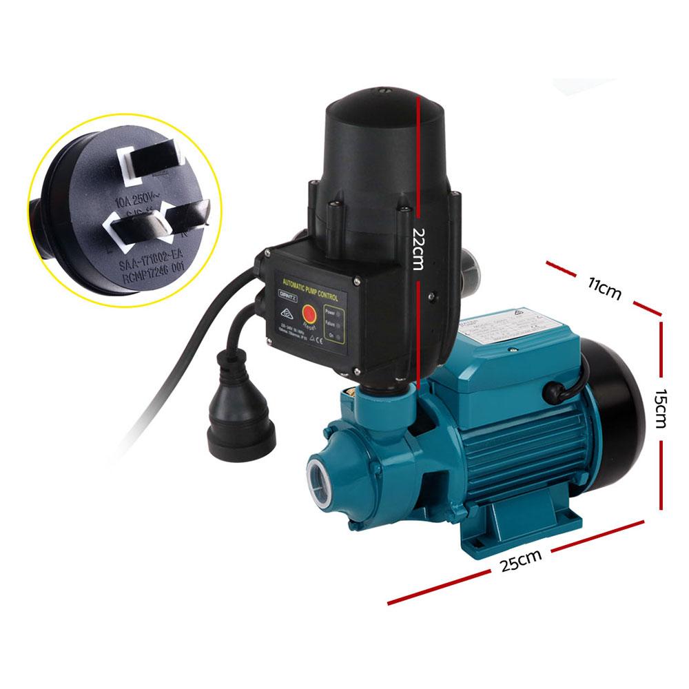 Giantz Auto Peripheral Pump Clean Water Garden Farm Rain Tank