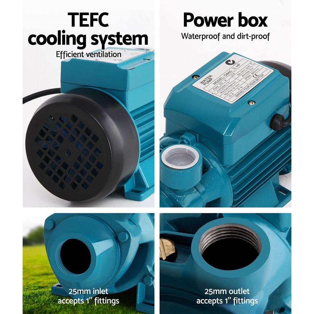 Giantz Auto Peripheral Pump Clean Water Garden Farm Rain Tank