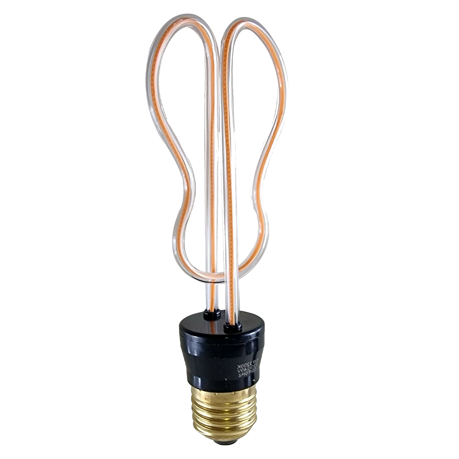 3 Pack Vintage LED 8W Soft Filament E27 Decorative Industrial Main image