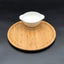 Bamboo And Fine Porcelain Set For Single Serve Soup Or Cereal Or Your