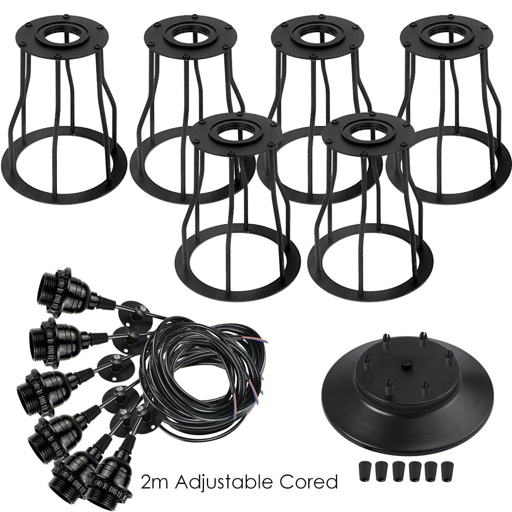 Retro Vintage Chandelier Ceiling Spider Light Industrial Pendant Lamp