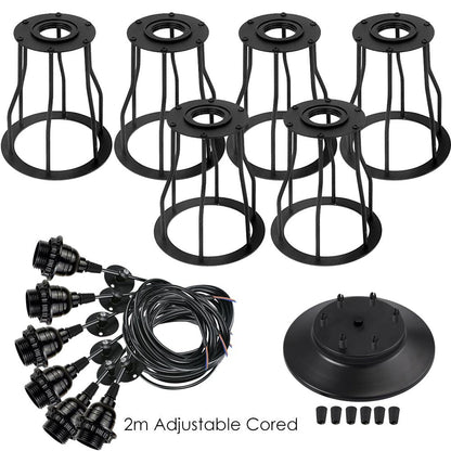 Retro Vintage Chandelier Ceiling Spider Light Industrial Pendant Lamp
