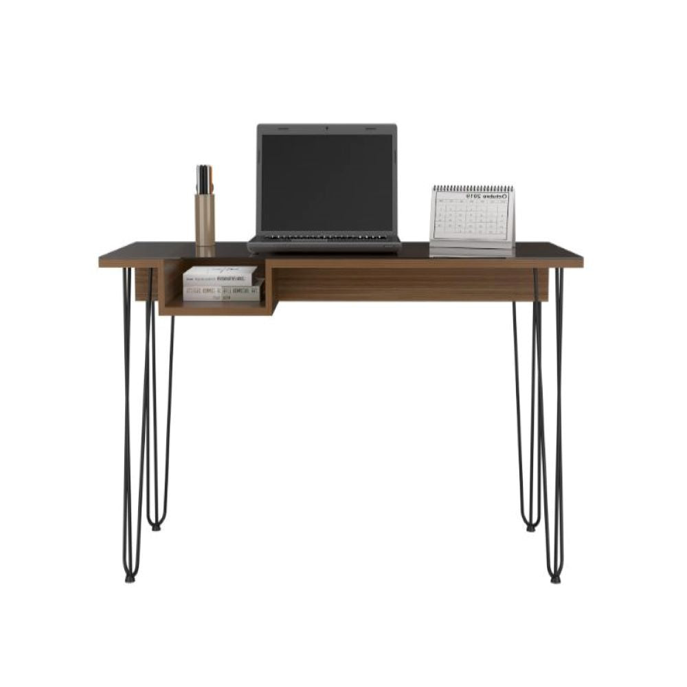 Writing Desk Bobex, Four Legs, Mahogany Finish