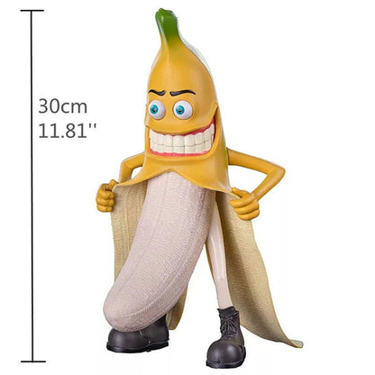 Banana Duck Art Statue, Garden Yard Outdoor Decor, Cute Funny