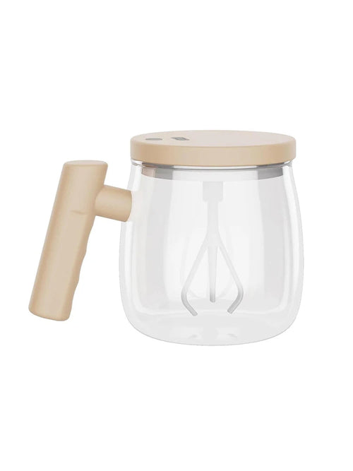 400ml Portable Electric Self Stirring Coffee Mug Self Mixing Mug Glass