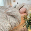 INS Girls Cherry Bedding Set Soft Washed Cotton Bed Sheet Queen King