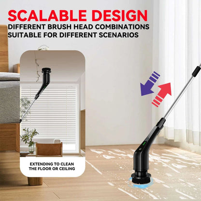 Electric Cleaning Brush 8 in 1 Multifunctional Household Wireless