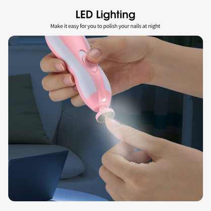 Electric Baby Nail Trimmer Kids Scissors Infant Nail Care