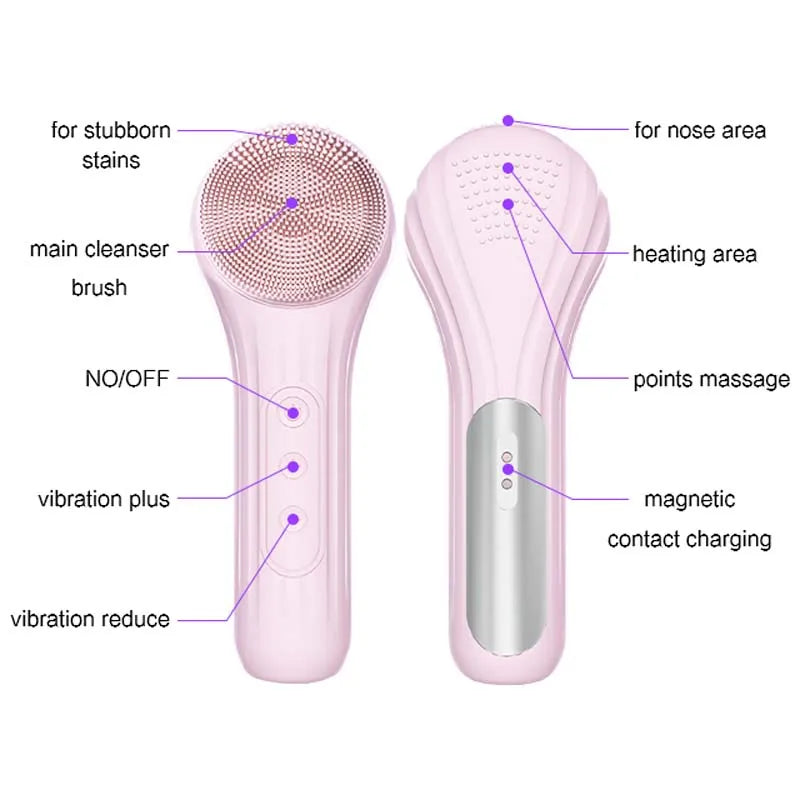 Mini Portable Rechargeable Heating Electric Usb Ultrasonic Vibration