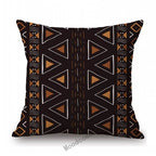 African Geometric Tribal Mud cloth Cushion Cover