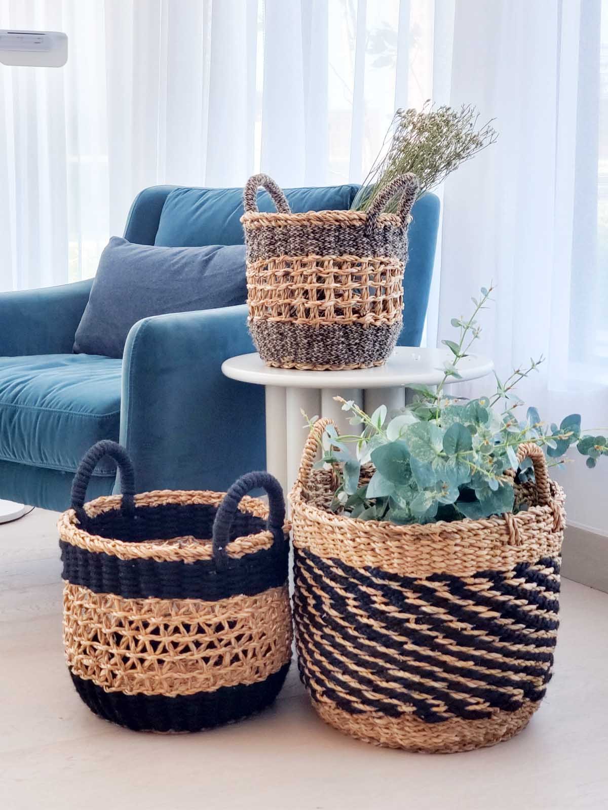 Ula Mesh Basket - Black Secondary image