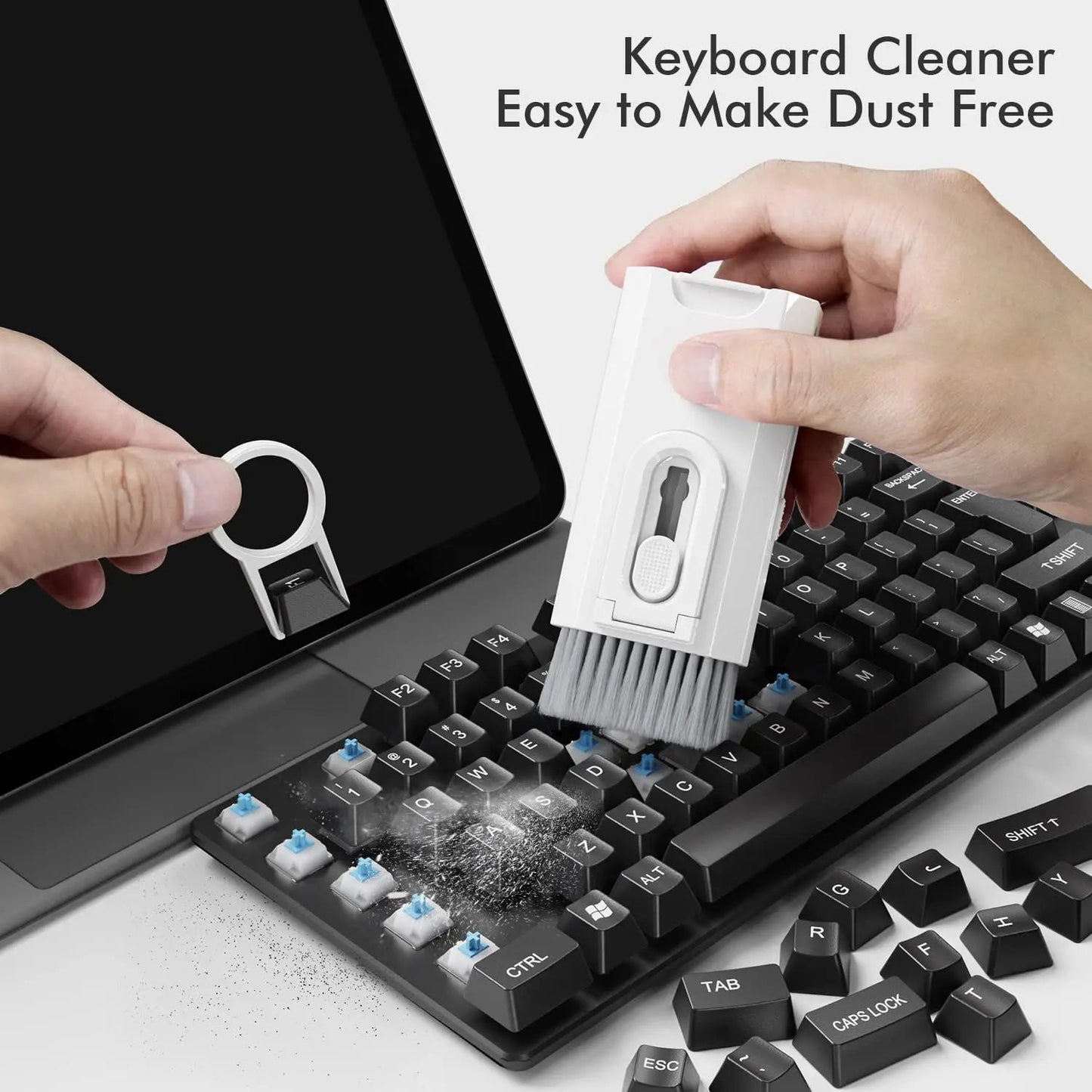 8 in 1 Cleaning Kit Computer Keyboard Cleaner Brush Earphones Cleaning