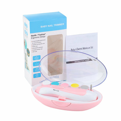 Electric Baby Nail Trimmer Kids Scissors Infant Nail Care