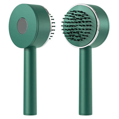 Self Cleaning Hair Brush Women -key Cleaning Hair Loss Massage Scalp