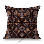 African Geometric Tribal Mud cloth Cushion Cover