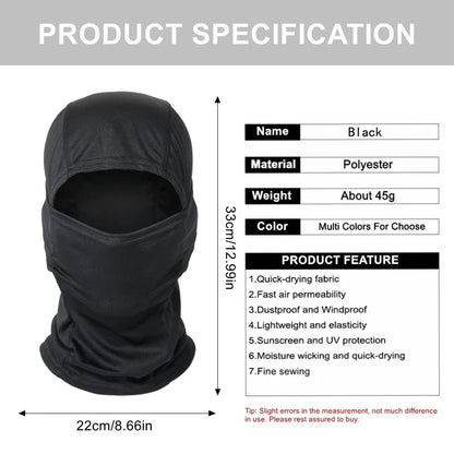 Tactical Baracella Bike Riding windproof Pool Cover, Outdoor Hunting