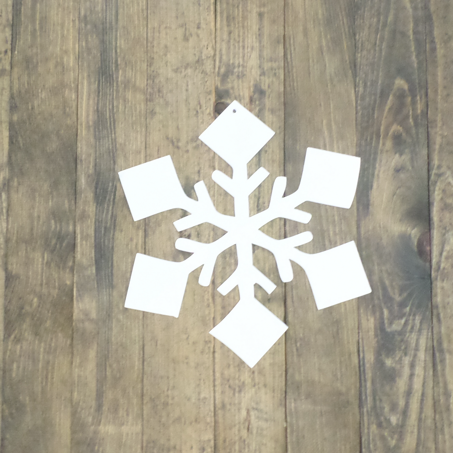 Snowflake Glitter - Metal Wall Art