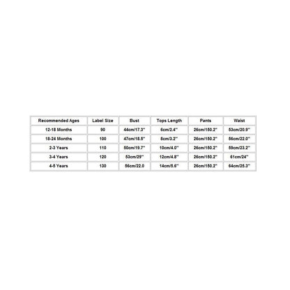 Summer Cute Kids Baby Girls Swimwear 2Pcs Infant