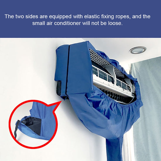 2-3P Air Conditioner Cleaning Cover With Drain Outlet, Configuration: