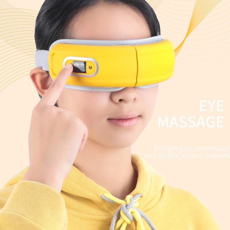 Children Smart Eye Protector Eye Hot Compress Vision Goggles(White)