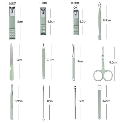 12 in 1 Green Convenience Tools Cutting Nails