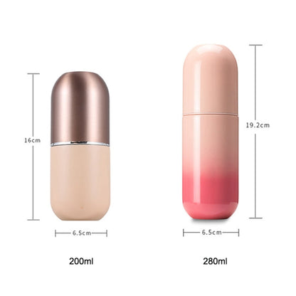 Shoke Portable Mini Insulation Cup 316 Stainless Steel Capsule Cup,