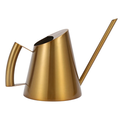 Household Gardening Stainless Steel Long Spout Watering Pot, Size: