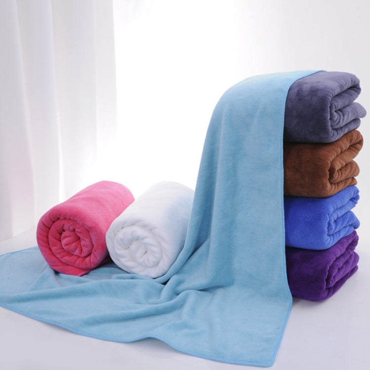 25x25cm Nano Thickened Large Bath Towel Hairdresser Beauty Salon Adult