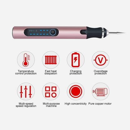 E108 59pcs/set Wireless Portable USB Rechargeable Mini Electric Drill