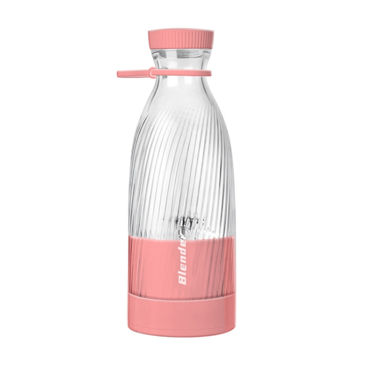 BDL-002 500ml Portable Juicer Cup Rechargeable Mini Juice Maker(Pink)
