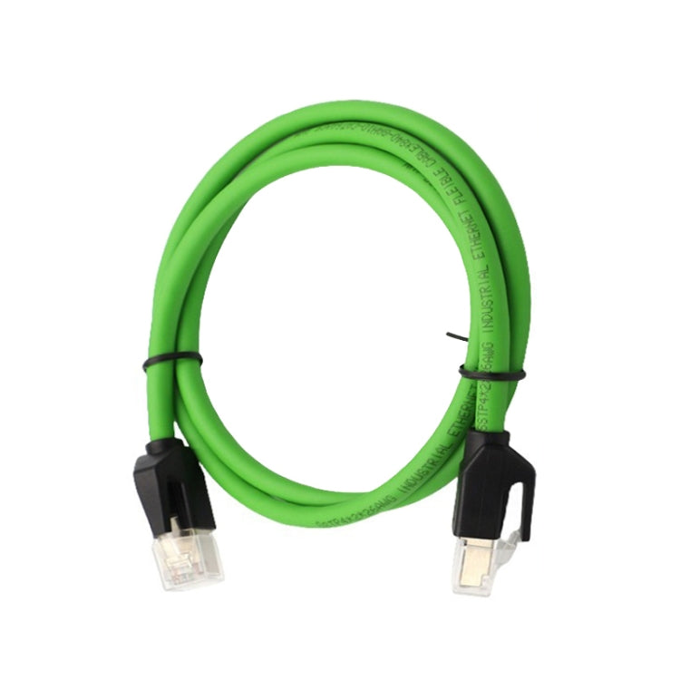 30m CAT6 Double Shielded Gigabit Industrial Cable Vibration-Resistant