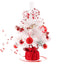 50cm LED Rotating Music Box Desktop Mini Christmas Tree Ornaments