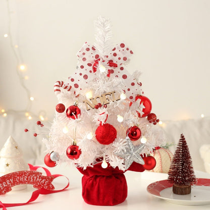 50cm LED Rotating Music Box Desktop Mini Christmas Tree Ornaments