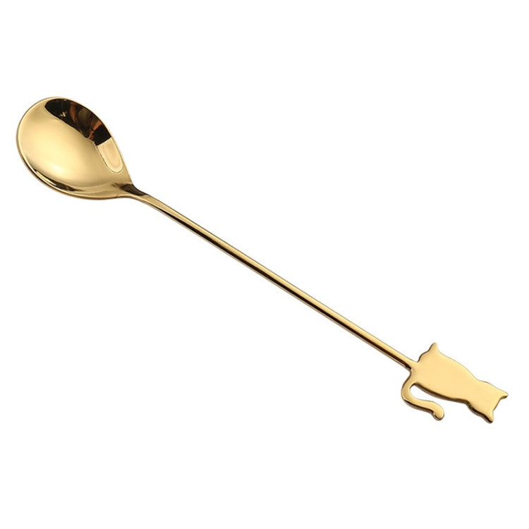 304 Stainless Steel Cartoon Pet Stirring Spoon Fork Fruit Fork Dessert Main image