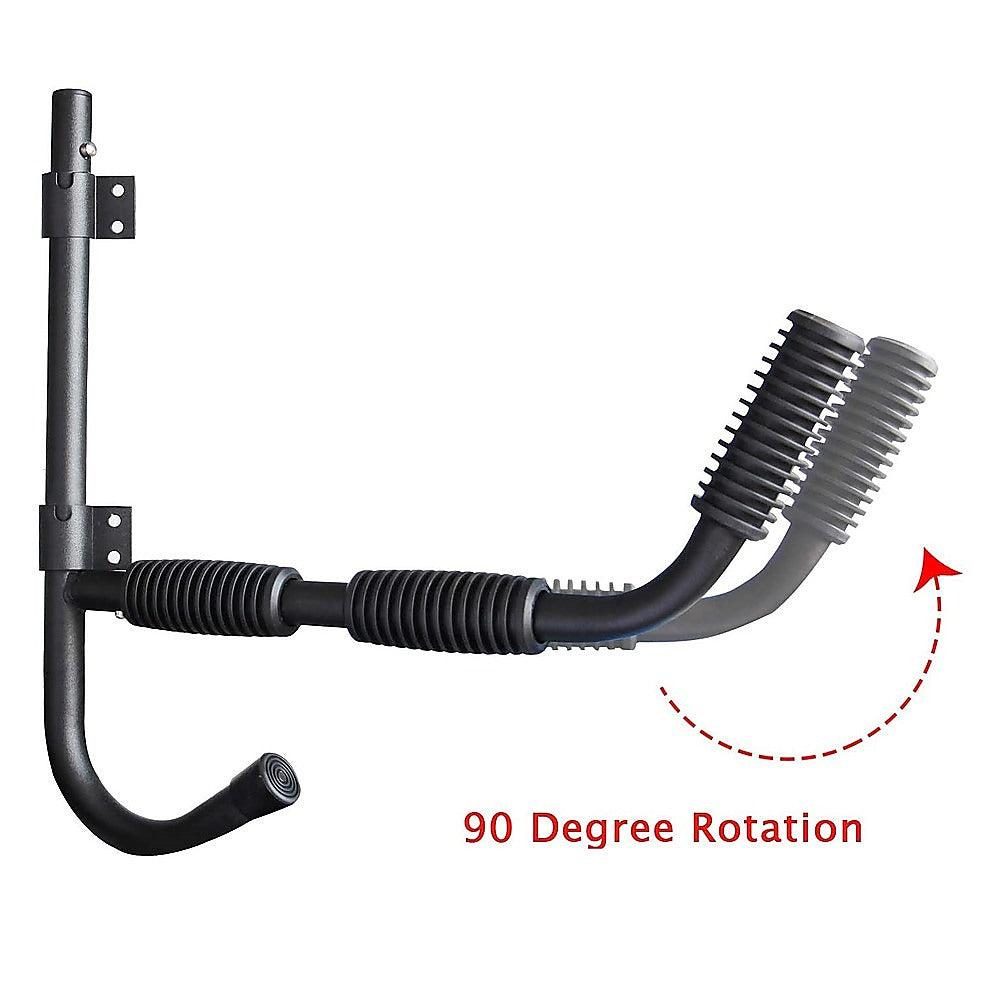 Kayak Canoe Wall-Mounted Rack Storage Brackets Swivel Sports Design
