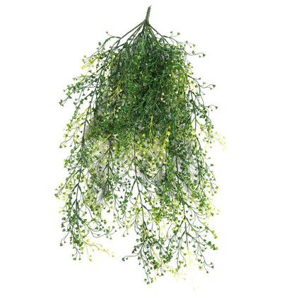 Artificial Hanging Plant (Mixed Green String of Pearls) UV Resistant