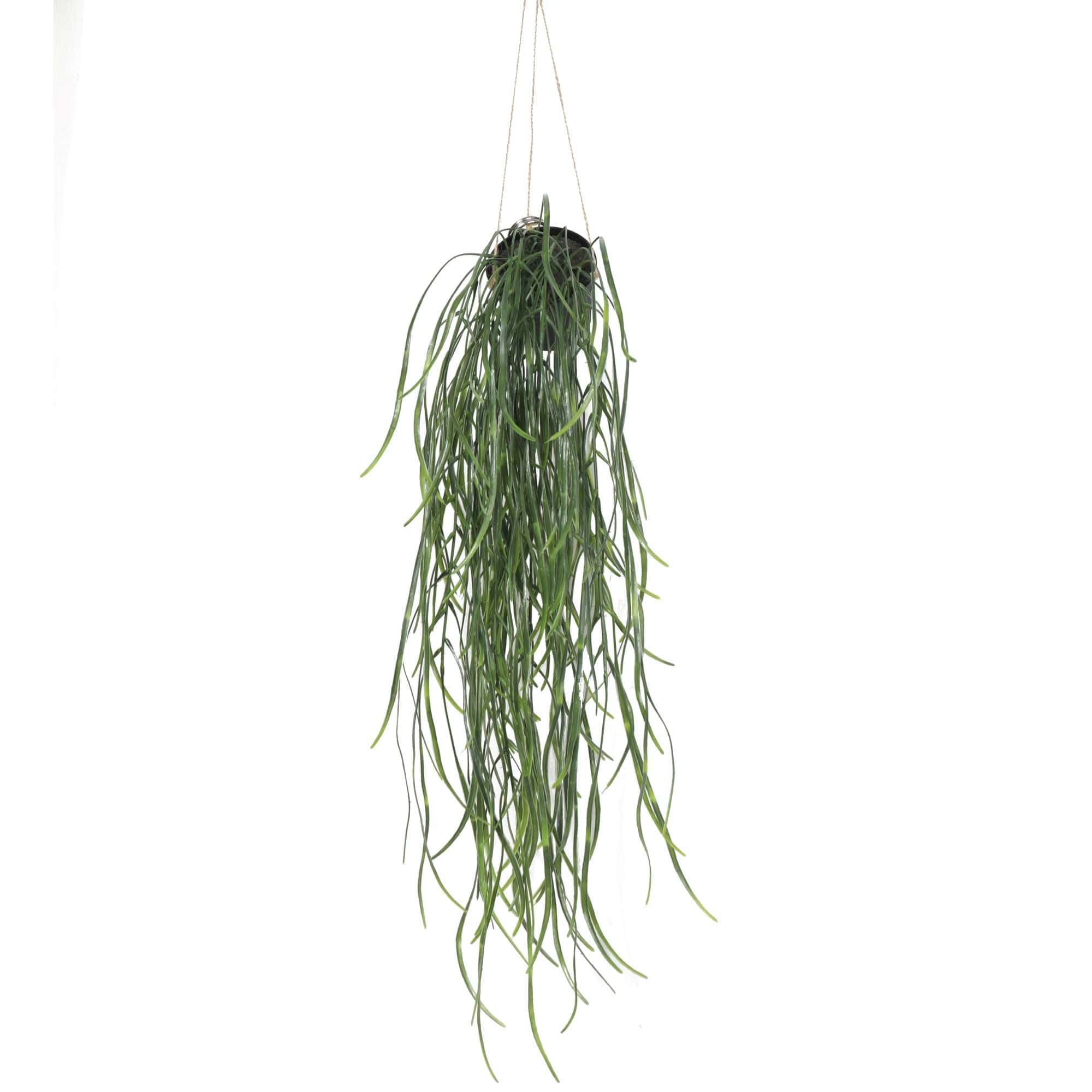 Artificial Hanging Potted Plant (Willow Leaf) 66cm UV Resistant Secondary image