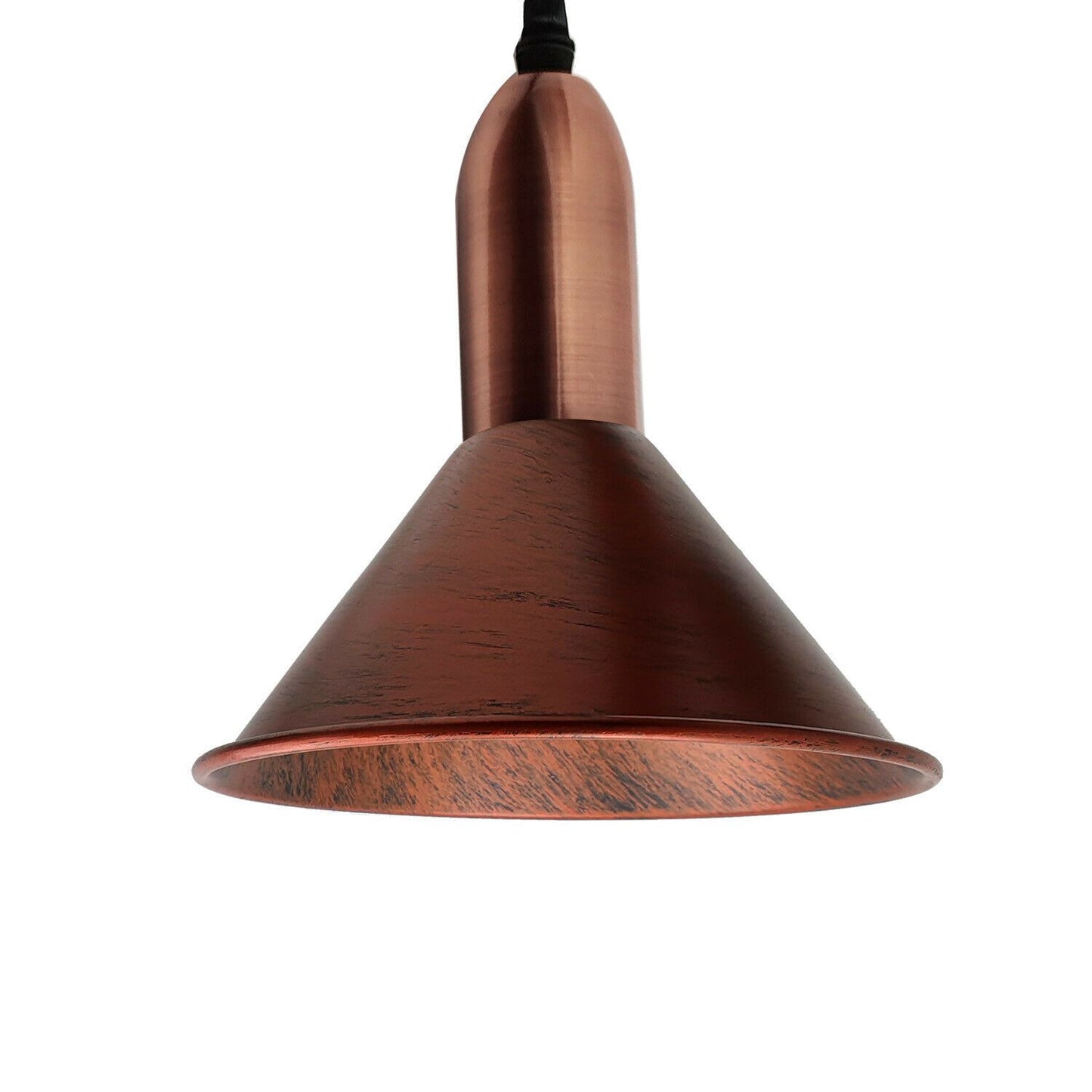 Retro Style 3 Way Rustic Red Metal Pendant Ceiling Light Fitting~1582
