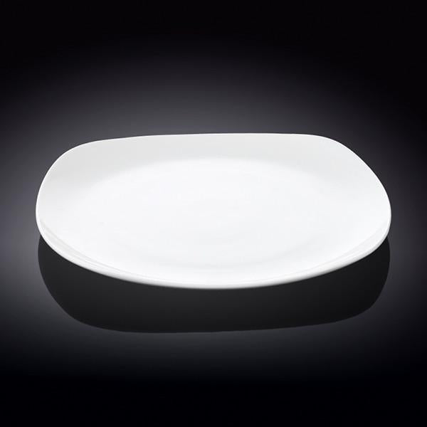 White Dinner Plate 9.75" inch X 9.75 | 24.5 X 24.5 C? Main image