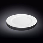 Professional Rolled Rim White Dessert Plate 7" inch | 18 Cm