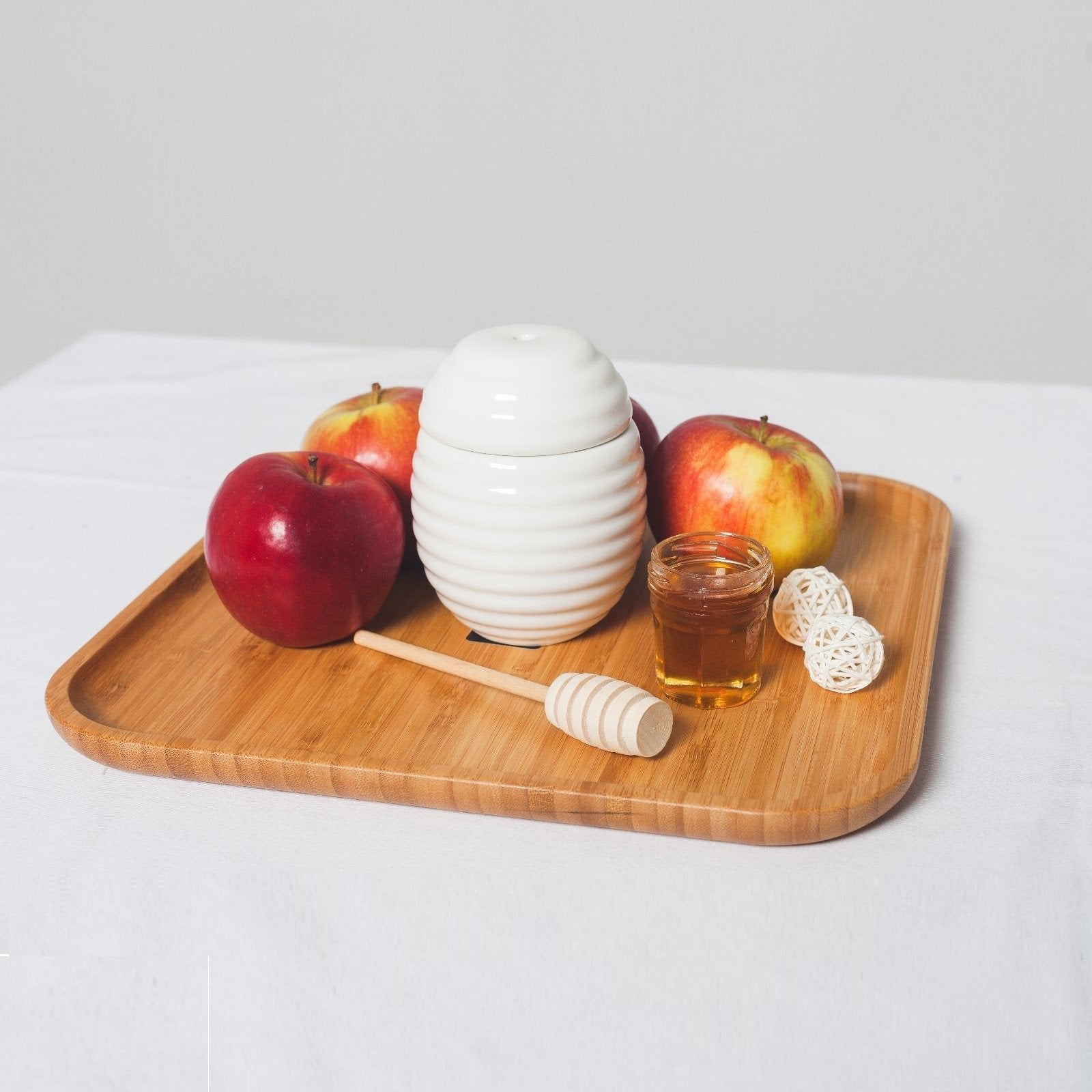 Bamboo Square Platter 14" inch X 14" inch | For Appetizers / Barbecue Main image