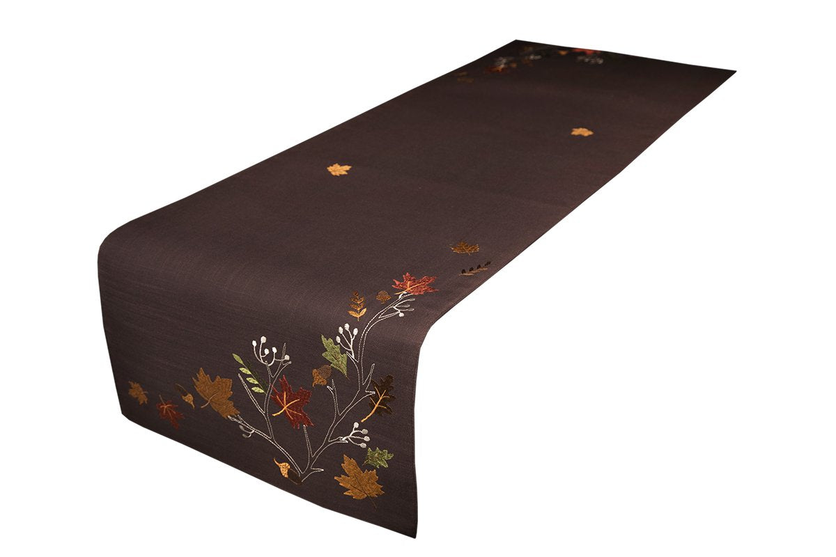 XD17147 Autumn Branches Table Runner