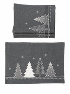 XD18902 Lovely Christmas Tree 14''x20'' Placemats, Set of 4
