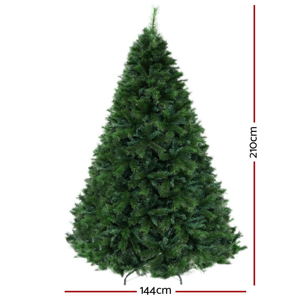 Jingle Jollys Christmas Tree 2.1M Xmas Trees Decorations Pine-Needle Main image
