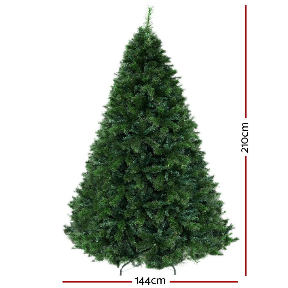 Jingle Jollys Christmas Tree 2.1M Xmas Trees Decorations Pine-Needle