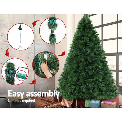 Jingle Jollys Christmas Tree 2.1M Xmas Trees Decorations Pine-Needle