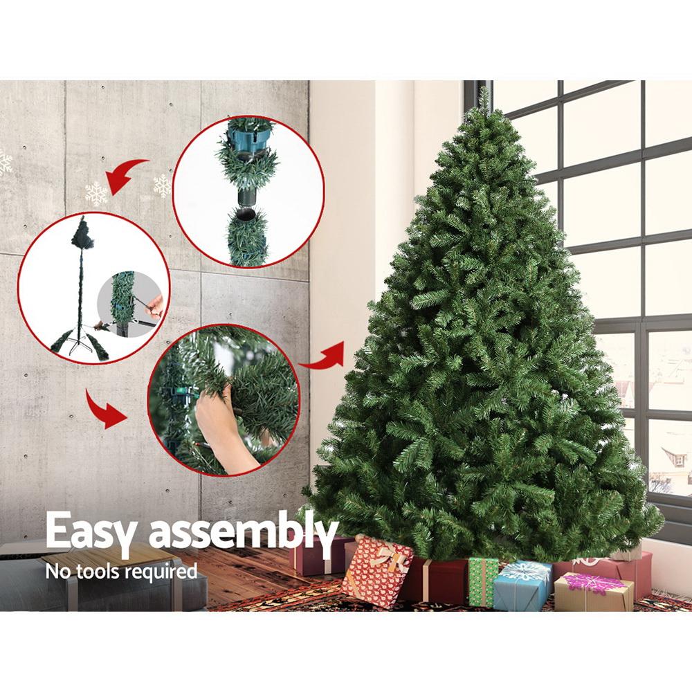 Jingle Jollys Christmas Tree 2.1M Xmas Trees Decorations Green 1250