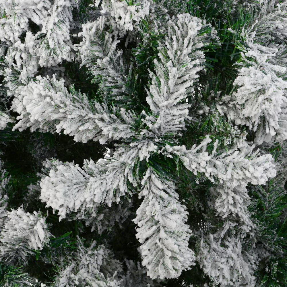 Jingle Jollys Christmas Tree 2.4M Xmas Trees Decorations Snowy 1500 Secondary image